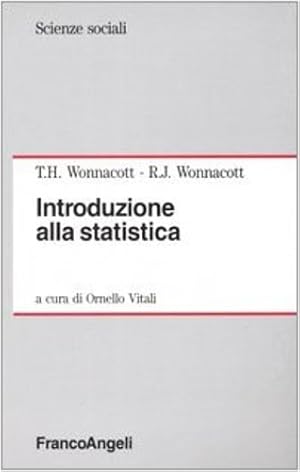 Image du vendeur pour Introduzione alla statistica. mis en vente par FIRENZELIBRI SRL