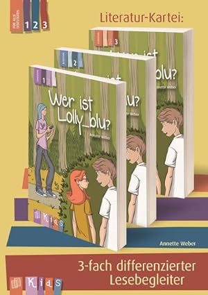 Imagen del vendedor de KidS Literatur-Kartei: "Wer ist Lolly_blu?" 3-fach differenzierter Lesebegleiter a la venta por Rheinberg-Buch Andreas Meier eK