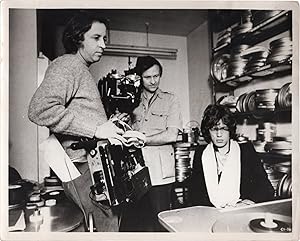 Immagine del venditore per Gimme Shelter (Original photograph of Mick Jagger, Albert Maysles, and David Maysles on the set of the 1970 documentary film) venduto da Royal Books, Inc., ABAA