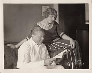 Bild des Verkufers fr Original photograph of Myrtle and Lincoln Stedman, circa 1920s zum Verkauf von Royal Books, Inc., ABAA