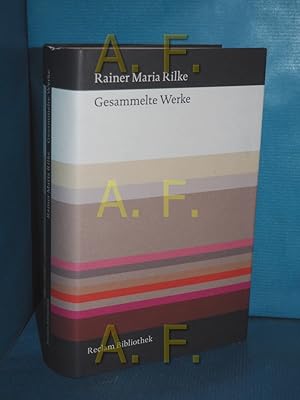 Seller image for Gesammelte Werke Rainer Maria Rilke. Hrsg. von Annemarie Post-Martens und Gunter Martens / Reclam-Bibliothek for sale by Antiquarische Fundgrube e.U.