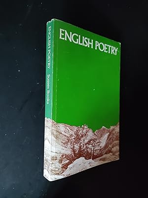 Seller image for English Poetry for sale by Amnesty Bookshop - Brighton