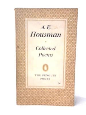 Seller image for A E Housman Collected Poems ( Penguin ) for sale by World of Rare Books