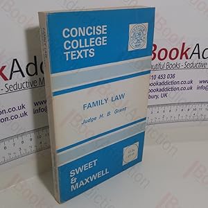 Family Law (Concise College Texts) (Signed)