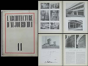 Seller image for L'ARCHITECTURE D'AUJOURD'HUI n11 1935 PRAGUE, KOZMA, FAULQUEMONT, SABATOU for sale by Librairie Histoires d'arts