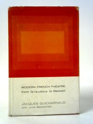 Seller image for Modern French Theatre from Giraudoux to Beckett for sale by World of Rare Books