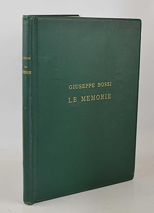 Seller image for Le memorie con una lettera a Luigi Milani di Giorgio Nicodemi. for sale by Studio Bibliografico Benacense