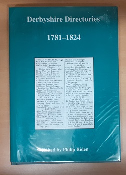 DERBYSHIRE DIRECTORIES 1781-1824