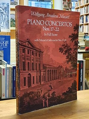 Bild des Verkufers fr Piano Concertos Nos. 17-22, In full score - With Mozarts cadenzas for Nos. 17-19, zum Verkauf von Antiquariat Orban & Streu GbR