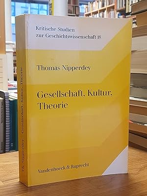 Bild des Verkufers fr Gesellschaft, Kultur, Theorie - Gesammelte Aufstze zur neueren Geschichte, zum Verkauf von Antiquariat Orban & Streu GbR