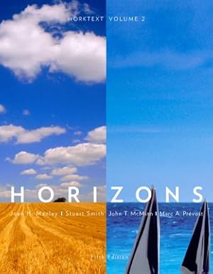 Image du vendeur pour Cengage Advantage: Horizons, Worktext Volume II, Chapters 5-R (World Languages) mis en vente par BombBooks