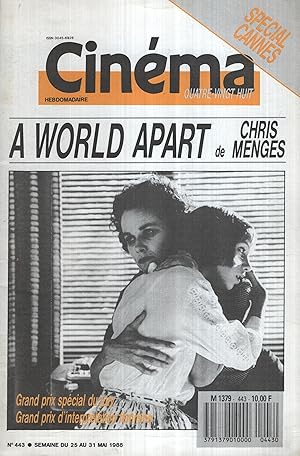 Imagen del vendedor de Cinma n 443 25 Mai 1988 a la venta por PRISCA