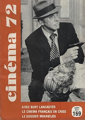 Image du vendeur pour Cinma n 169 septembre 1972 mis en vente par PRISCA