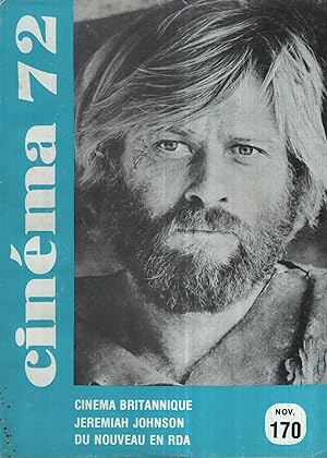 Seller image for Cinma n 170 novembre 1972 for sale by PRISCA