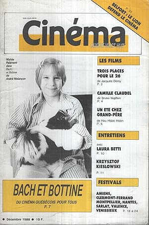 Image du vendeur pour Cinma n 452 dcembre 1988 mis en vente par PRISCA