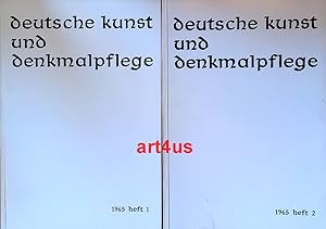 Bild des Verkufers fr Deutsche Kunst und Denkmalpflege : 1965 Heft 1 und 2 ; Herausgegeben durch die Vereinigung der Landesdenkmalpfleger in der Bundesrepublik Deutschland zum Verkauf von art4us - Antiquariat