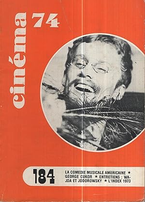 Immagine del venditore per Cinma n 184 fvrier 1974 venduto da PRISCA