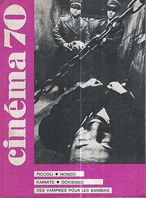 Image du vendeur pour Cinma n 147 juin 1970 mis en vente par PRISCA