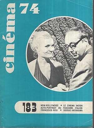 Imagen del vendedor de Cinma n 183 janvier 1974 a la venta por PRISCA