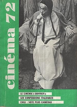 Image du vendeur pour Cinma n 164 mars 1972 mis en vente par PRISCA