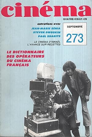 Imagen del vendedor de Cinma n 273 septembre 1981 a la venta por PRISCA