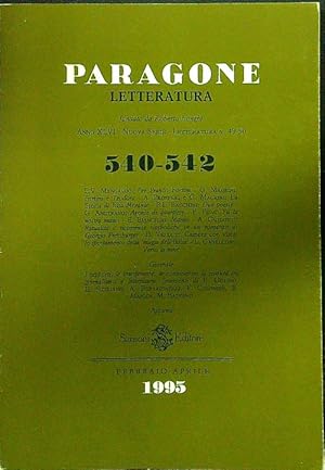 Paragone Anno XLVI - Nuova Serie Numeo 49-50 (540-542) Febbraio Aprile 1995