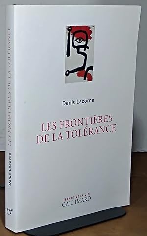 Imagen del vendedor de LES FRONTIERES DE LA TOLERANCE a la venta por Livres 113