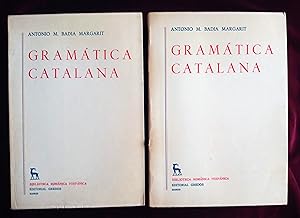 Seller image for Gramtica catalana. 2 tomos for sale by Llibreria Fnix