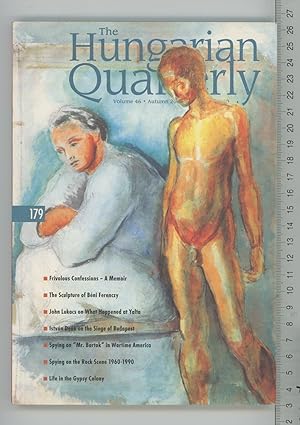 Seller image for The Hungarian Quarterly, Volume 46 (Autumn 2005) 179 for sale by Joe Orlik Books