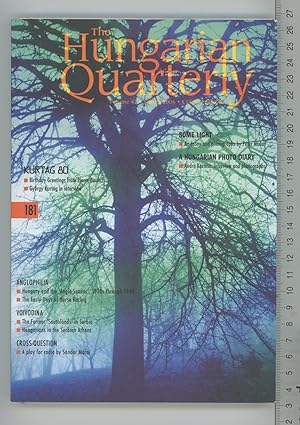 Seller image for The Hungarian Quarterly, Volume 47 (Spring 2006) 181 for sale by Joe Orlik Books