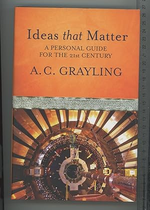 Seller image for Ideas That Matter: A Personal Guide for the 21st Century for sale by Joe Orlik Books