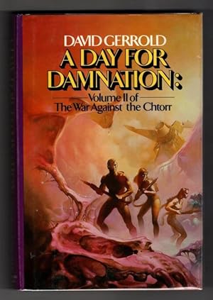 Imagen del vendedor de A Day for Damnation by David Gerrold (First Edition) Signed a la venta por Heartwood Books and Art