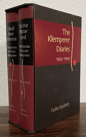Bild des Verkufers fr I Shall Bear Witness / To the Bitter End:The Diaries of Victor Klemperer, 1933-45 zum Verkauf von Chaparral Books