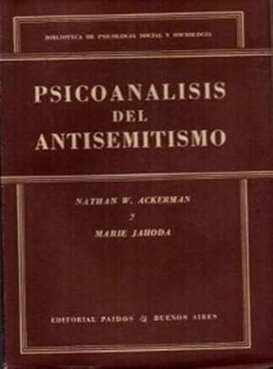 Seller image for Psicoanlisis del antisemitismo for sale by SOSTIENE PEREIRA