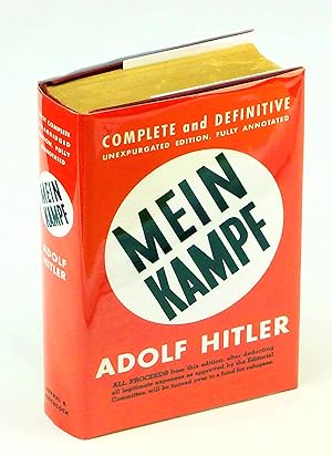 Bild des Verkufers fr Mein Kampf - Complete and Unabridged - Fully Annotated zum Verkauf von RareNonFiction, IOBA