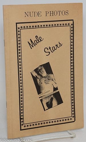 Bild des Verkufers fr Male Stars Nude Photos [booklet] zum Verkauf von Bolerium Books Inc.