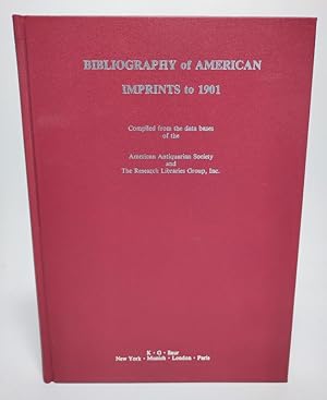 Bibliography of American Imprints to 1901. Date Index. Volume 89. 1872 - 1881.