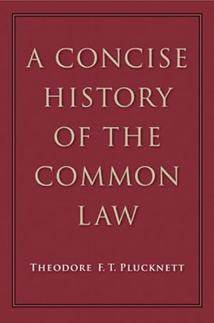 Immagine del venditore per Concise History of the Common Law venduto da GreatBookPricesUK