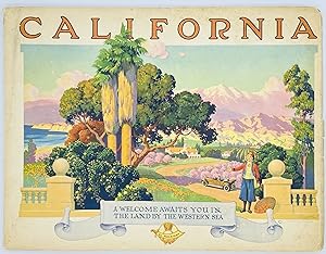 California Welcomes You: The Official Souvenir Book of Al Malaikah Temple A.A.O.M.S. 1919 Imperia...