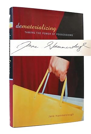 Seller image for DEMATERIALIZING Signed for sale by Rare Book Cellar
