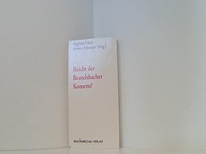 Bild des Verkufers fr Reicht der Beutelsbacher Konsens? zum Verkauf von Book Broker