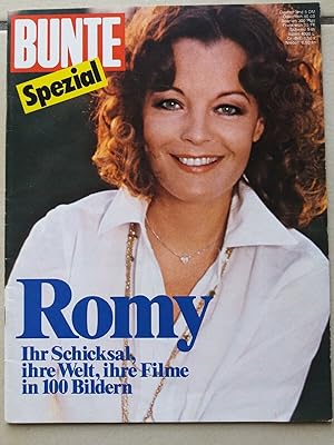 BUNTE Spezial Romy Schneider ihr Schicksal, ihre Welt, ihre Filme in 100 Bildern.