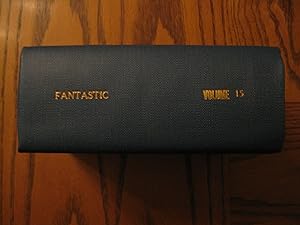 Seller image for Fantastic Numbers 1 to 6 (1965 - 1966) Volume 15 All Six Issues (Hardbound with lettered spines and trimmed magazines) for sale by Clarkean Books