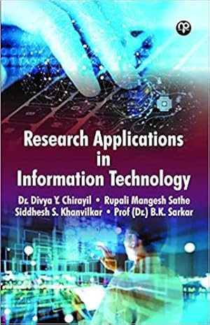 Seller image for Research Applications in Information Technology for sale by Vedams eBooks (P) Ltd