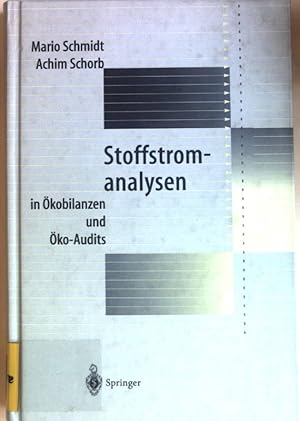 Bild des Verkufers fr Stoffstromanalysen in kobilanzen und ko-Audits. zum Verkauf von books4less (Versandantiquariat Petra Gros GmbH & Co. KG)