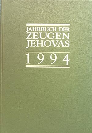 Image du vendeur pour Jahrbuch der Zeugen Jehovas 1994 mit dem Bericht ber das Dienstjahr 1993. mis en vente par books4less (Versandantiquariat Petra Gros GmbH & Co. KG)