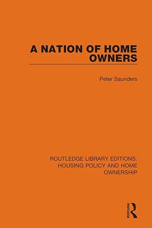 Seller image for A Nation of Home Owners for sale by moluna