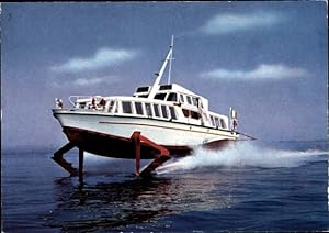 Ansichtskarte / Postkarte Motorboot Aliscafo, Tragflächenboot