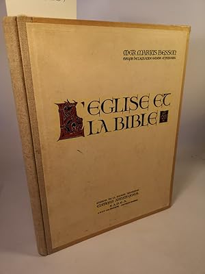 Bild des Verkufers fr L'eglise et la bible. zum Verkauf von ANTIQUARIAT Franke BRUDDENBOOKS