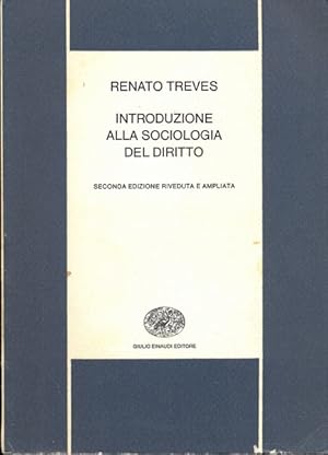 Imagen del vendedor de Introduzione alla sociologia del diritto a la venta por Librodifaccia